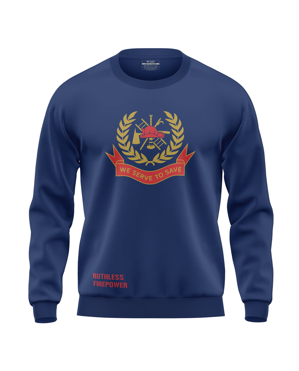 We Serve To Save Soft Cotton Sweatshirt
