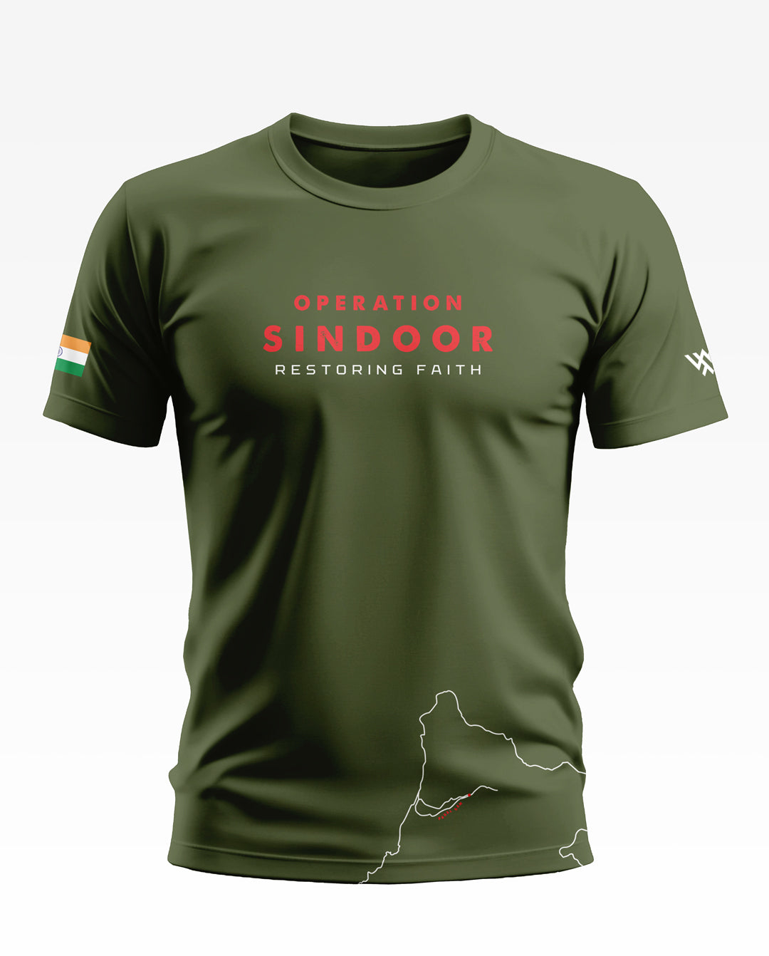 Op. Sindoor Restoring Faith Soft Cotton T-shirt