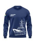 Indian Navy Soft Cotton Sweatshirt