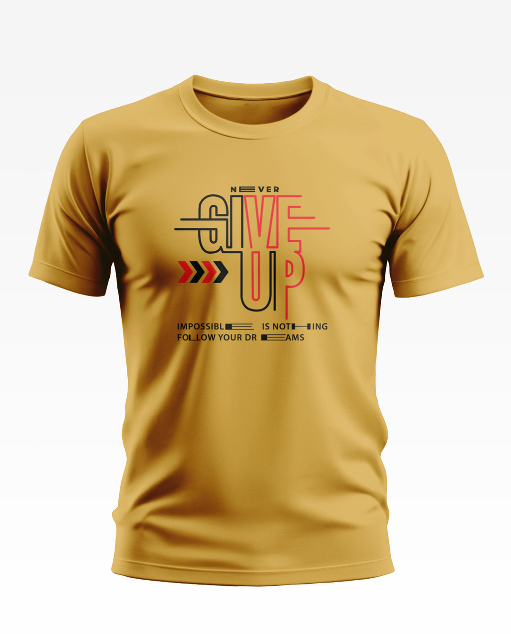 Never Give Up Pride Soft Cotton T-shirt