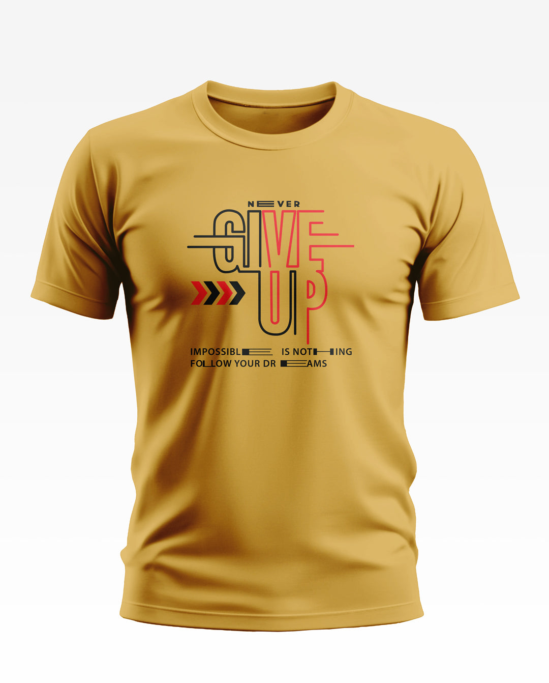 Never Give Up Pride Soft Cotton T-shirt