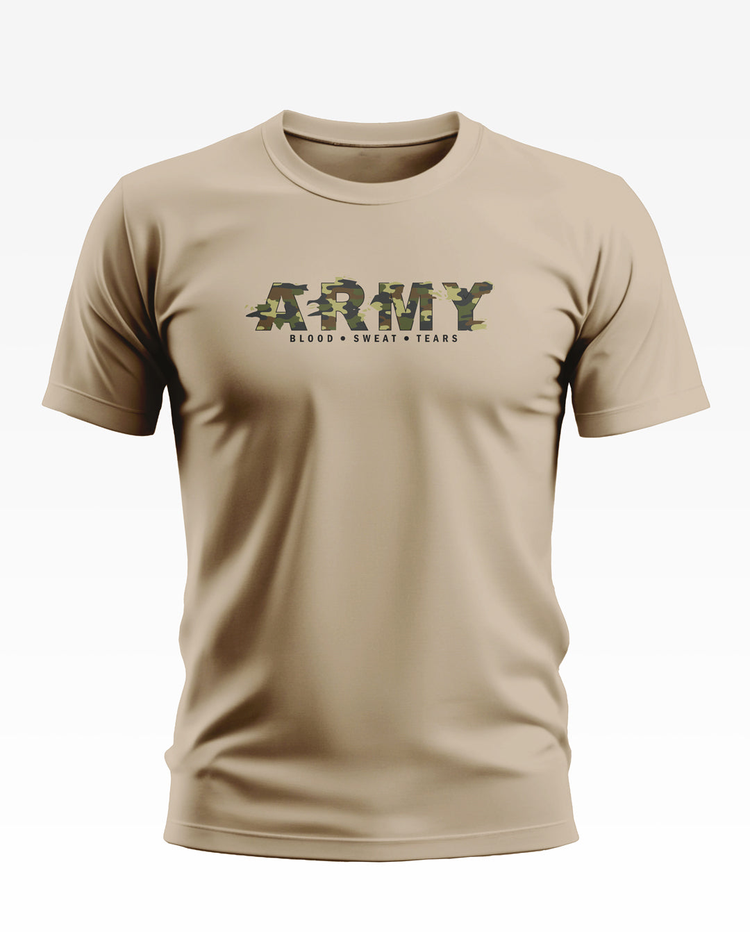 Army Blood Sweat Tears Soft Cotton T-shirt