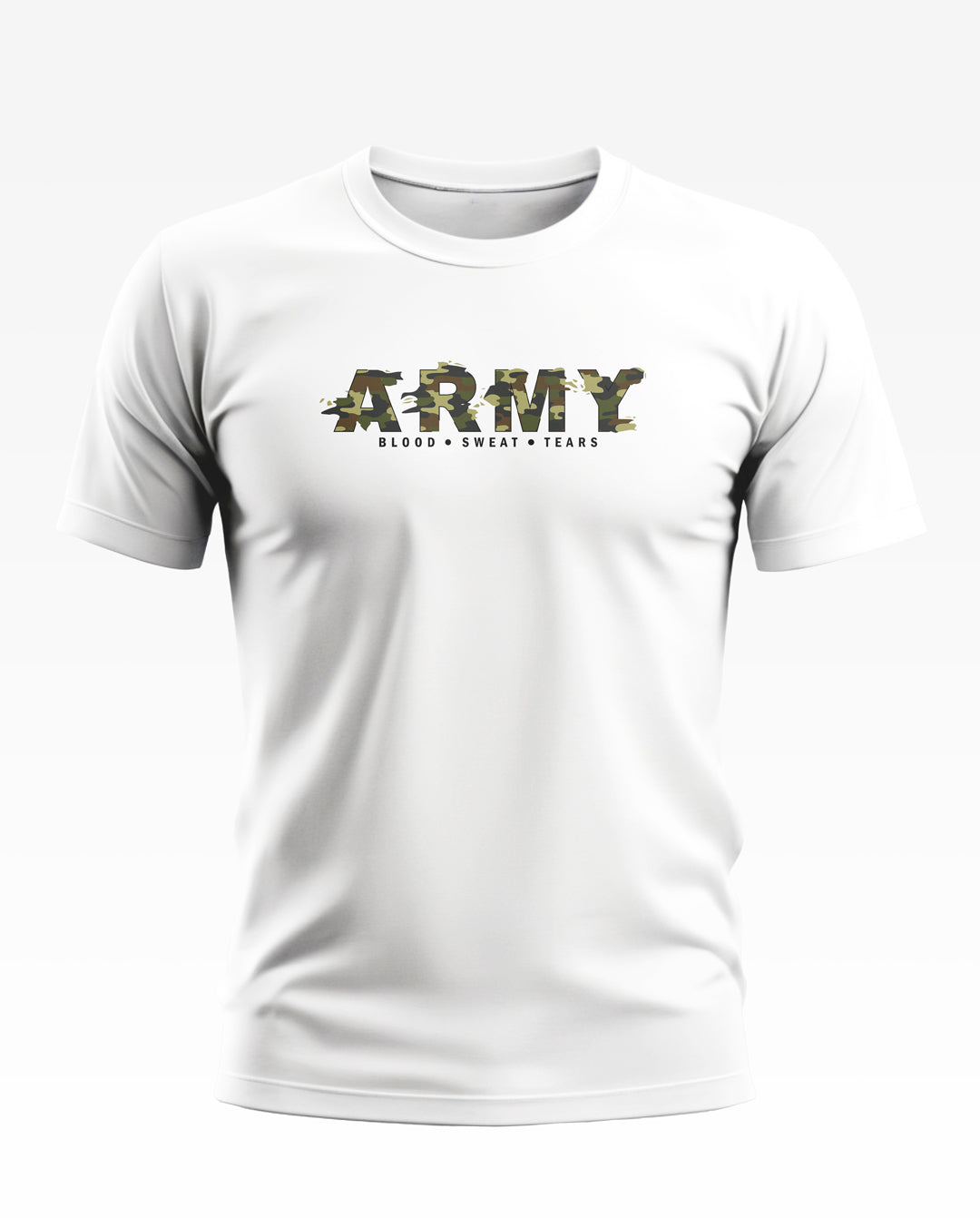 Army Blood Sweat Tears Soft Cotton T-shirt