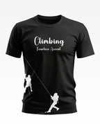 Climbing Fearless Ascent Soft Cotton T-shirt