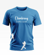 Climbing Fearless Ascent Soft Cotton T-shirt