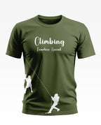 Climbing Fearless Ascent Soft Cotton T-shirt