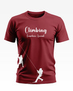 Climbing Fearless Ascent Soft Cotton T-shirt