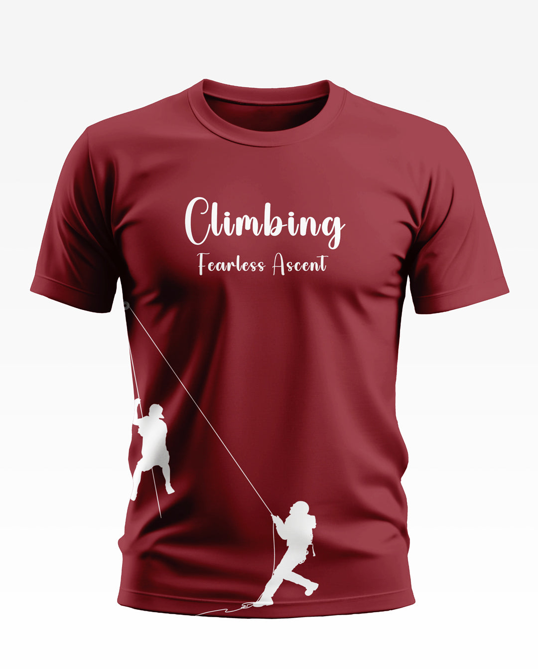 Climbing Fearless Ascent Soft Cotton T-shirt