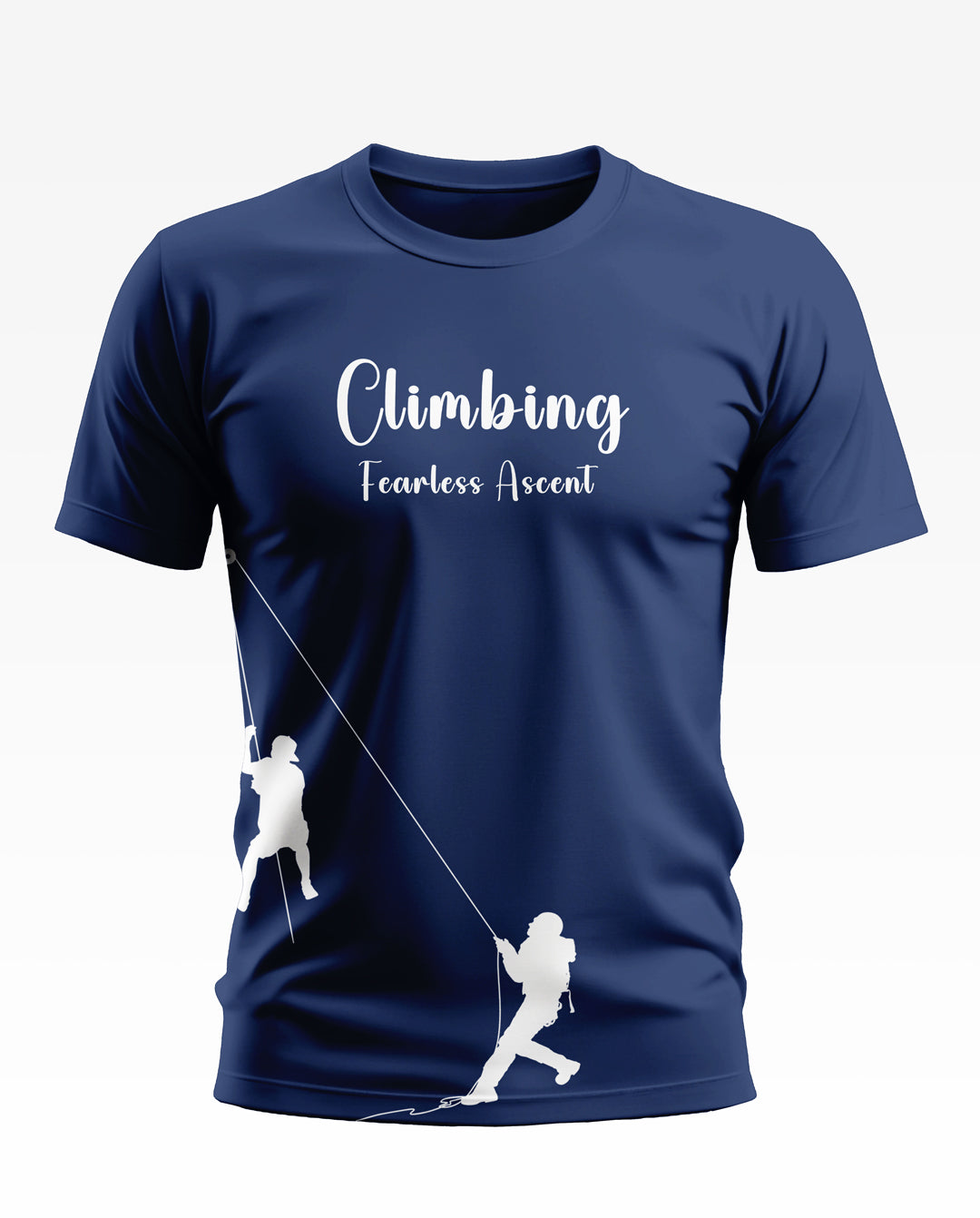 Climbing Fearless Ascent Soft Cotton T-shirt