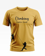Climbing Fearless Ascent Soft Cotton T-shirt