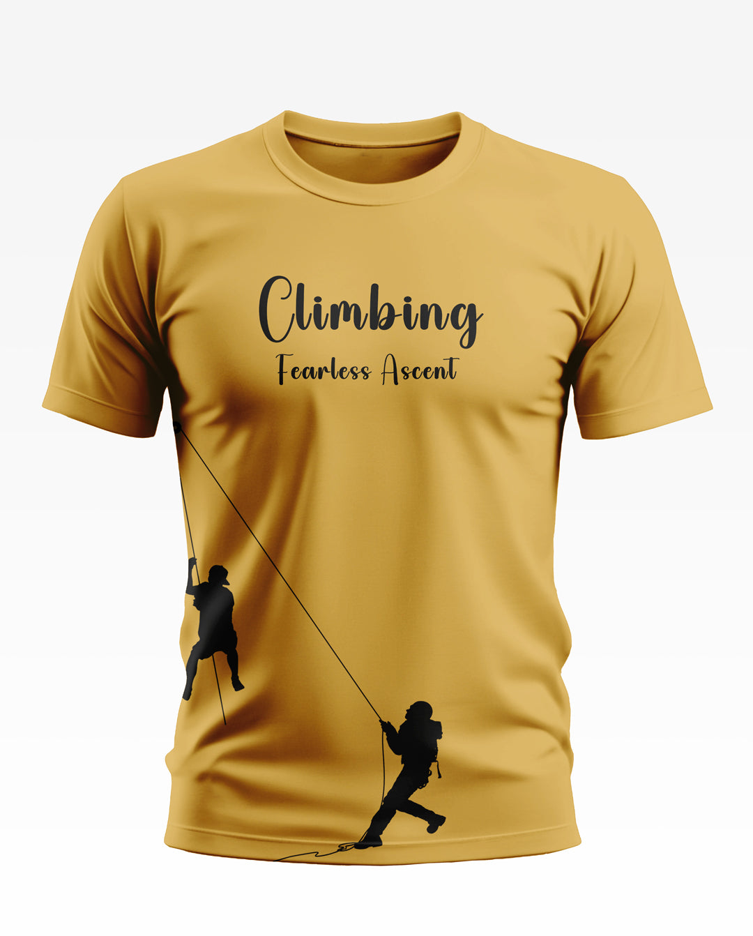 Climbing Fearless Ascent Soft Cotton T-shirt