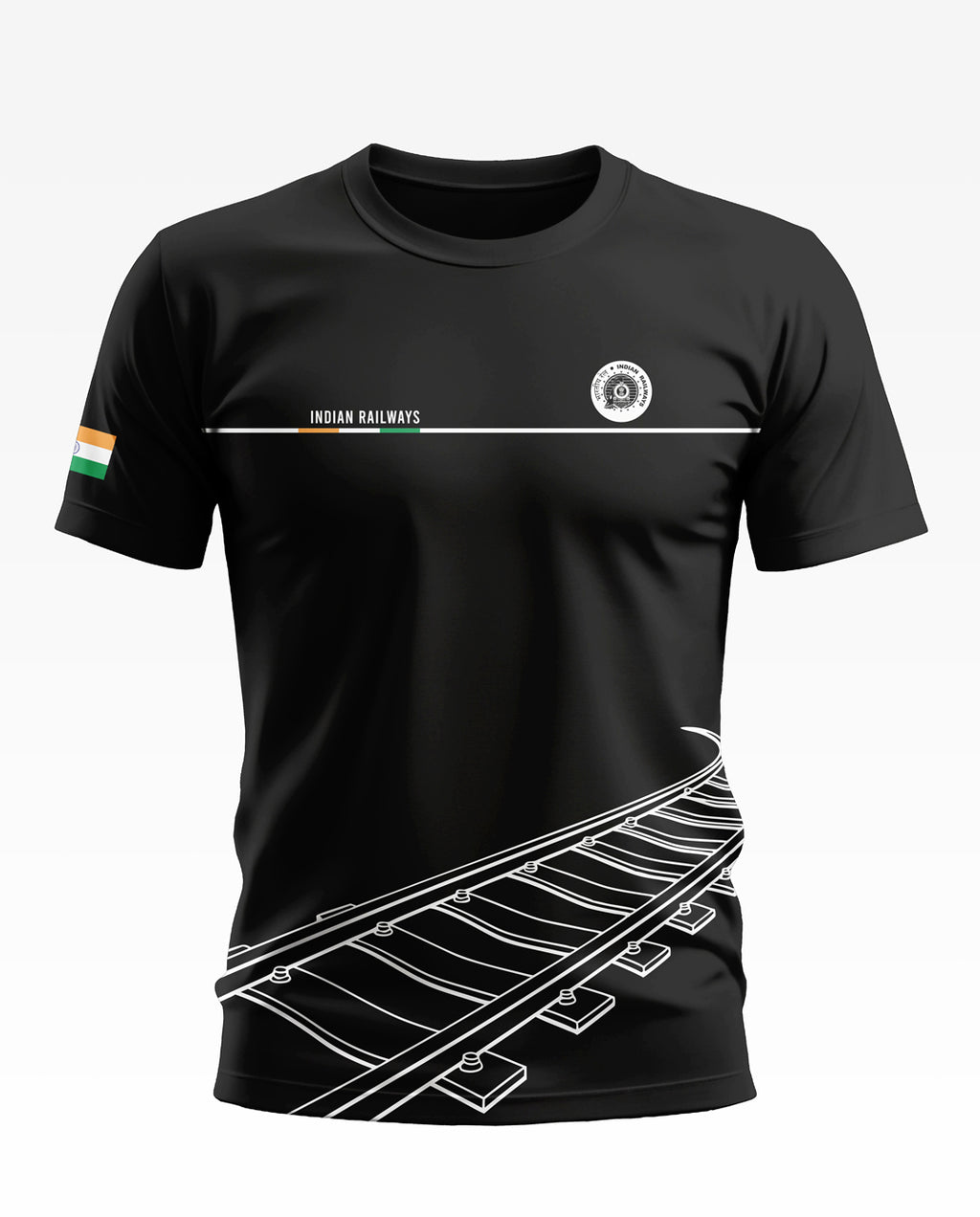 Indian Railway Soft Cotton T-shirt