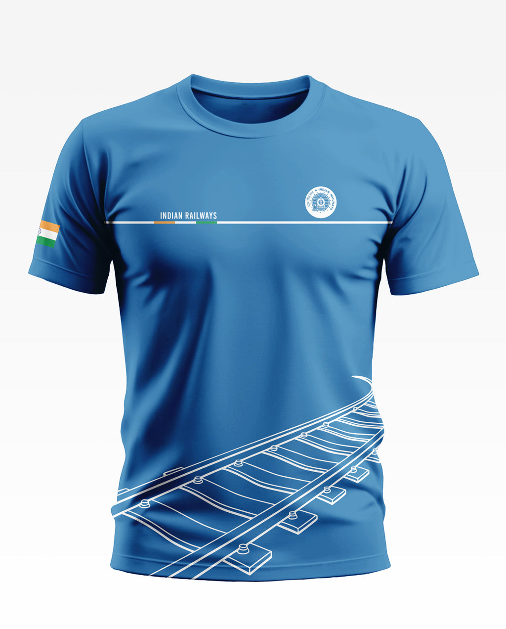 Indian Railway Soft Cotton T-shirt