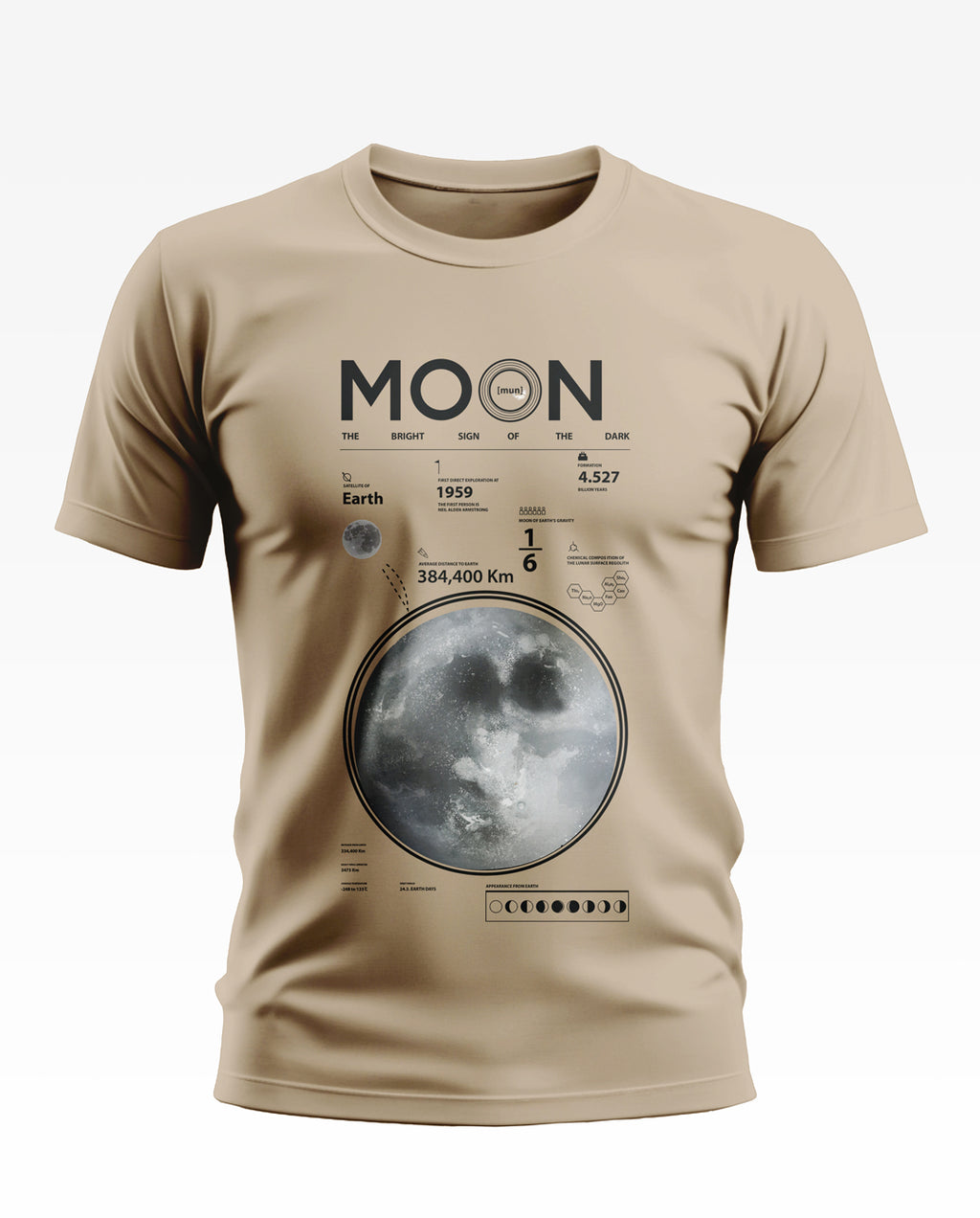 Moon Soft Cotton T-shirt