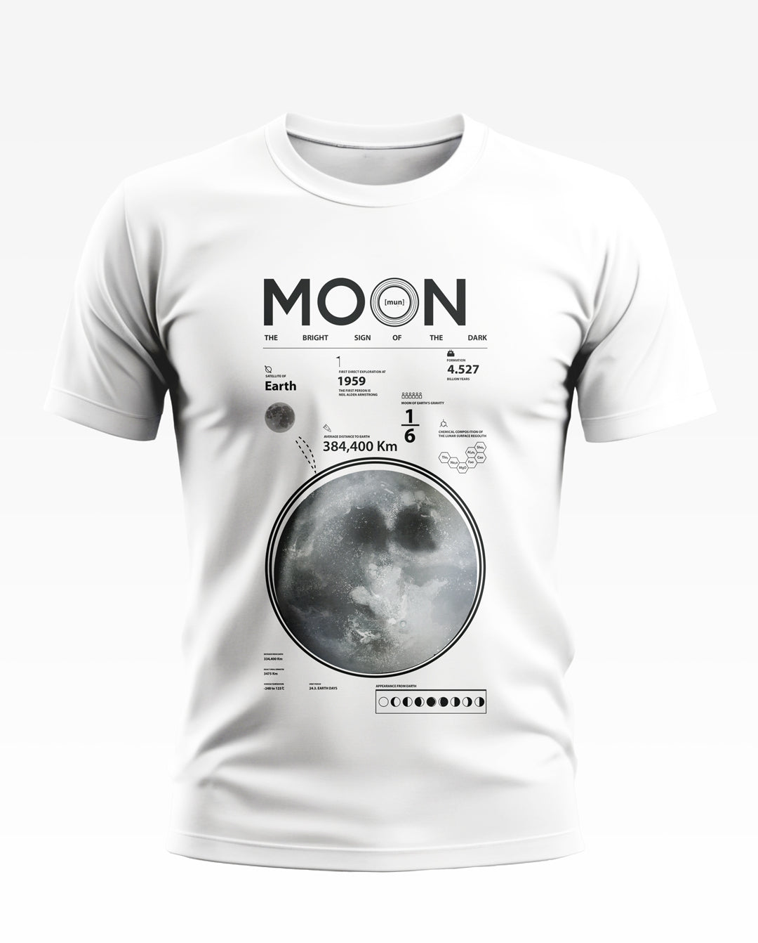 Moon Soft Cotton T-shirt