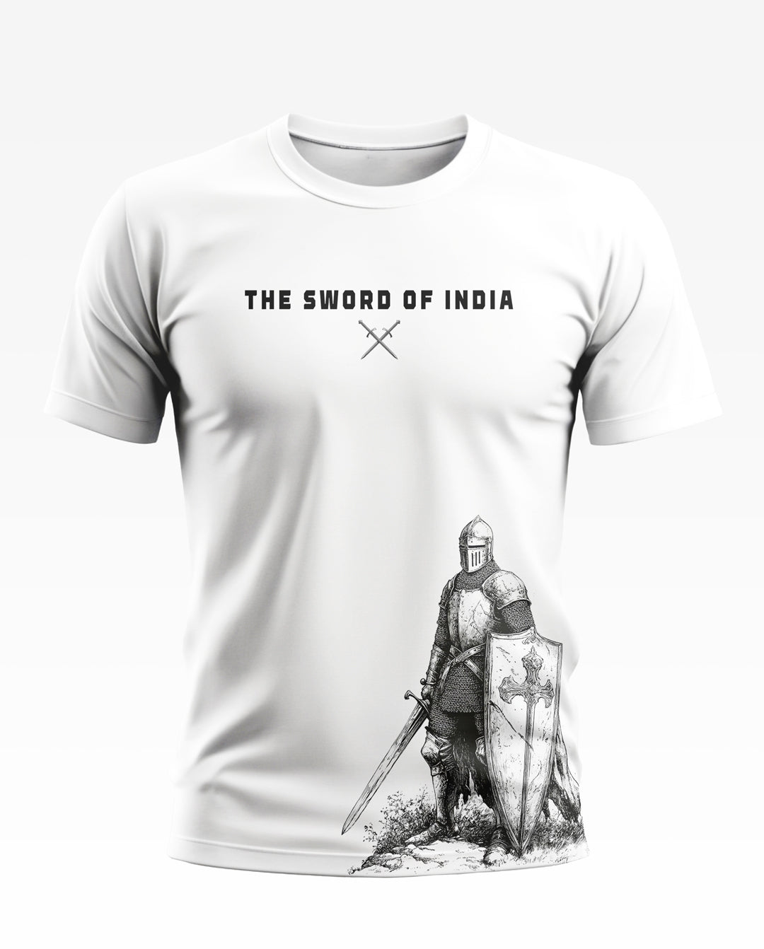 The Sword Of India Soft Cotton T-shirt