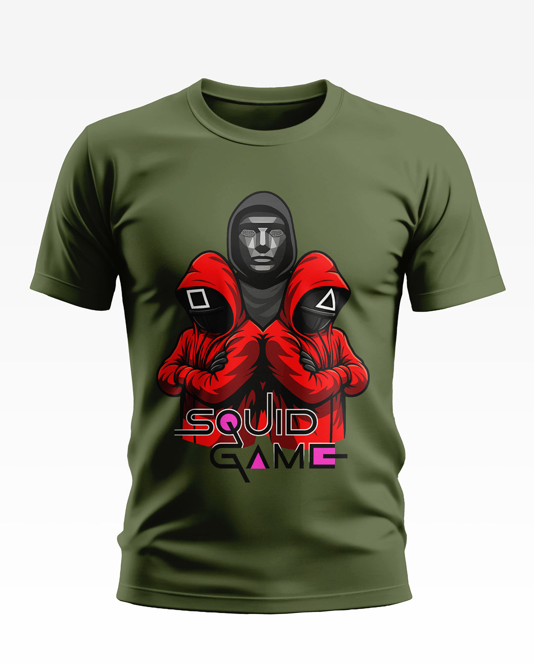 Squid Game Korean Soft Cotton T-shirt