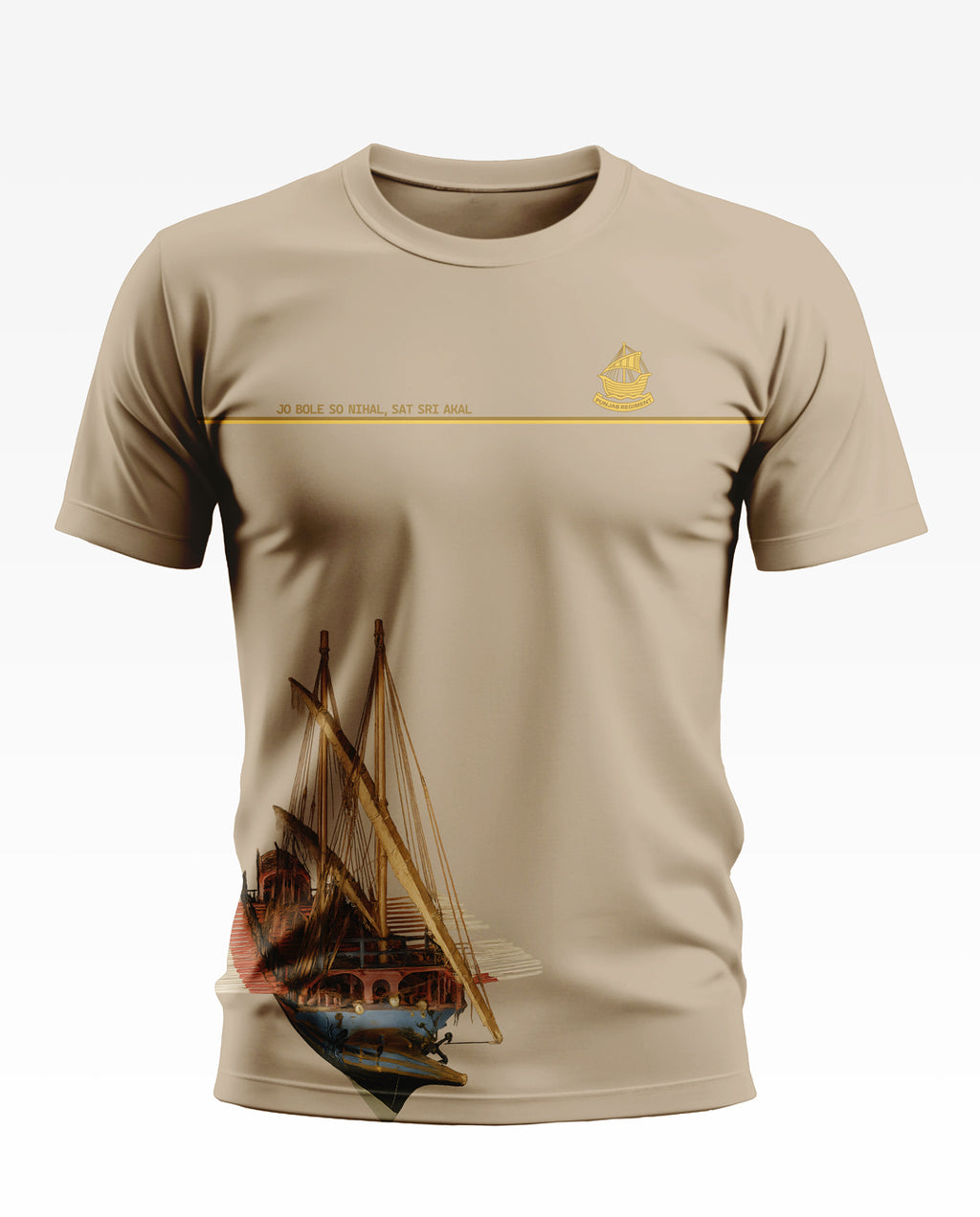 Jo Bole So Nihal, Sat Sri Akal Soft Cotton T-shirt