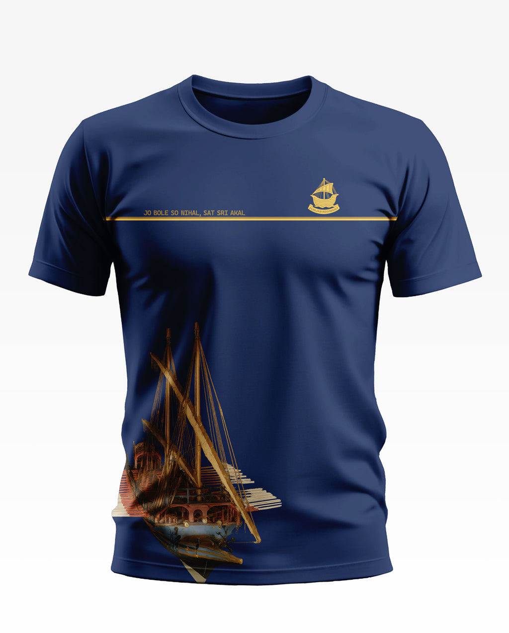 Jo Bole So Nihal, Sat Sri Akal Soft Cotton T-shirt