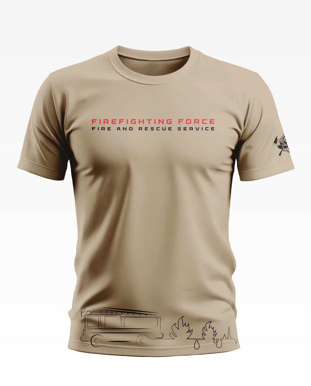 Firefighting Force Soft Cotton T-shirt