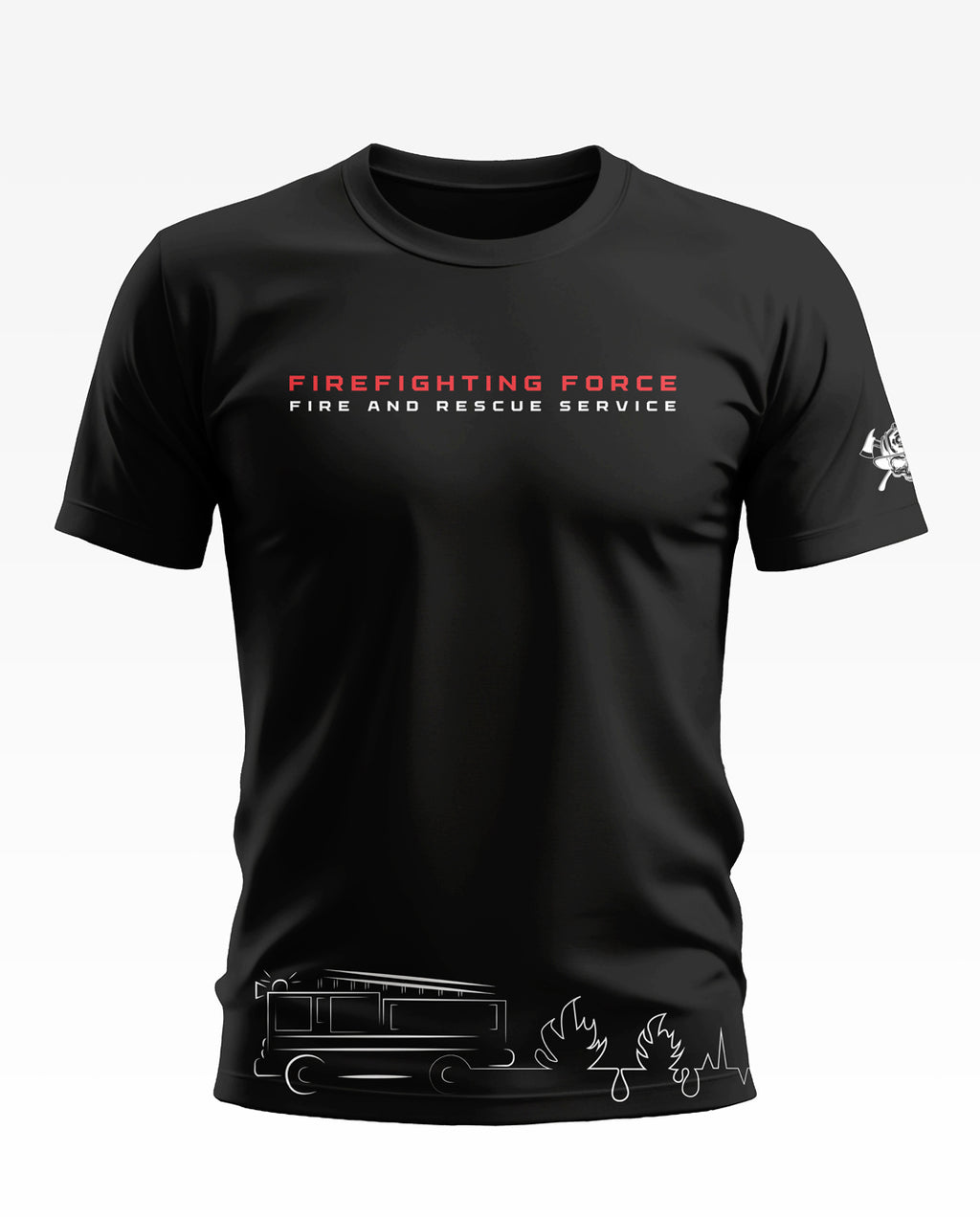 Firefighting Force Soft Cotton T-shirt