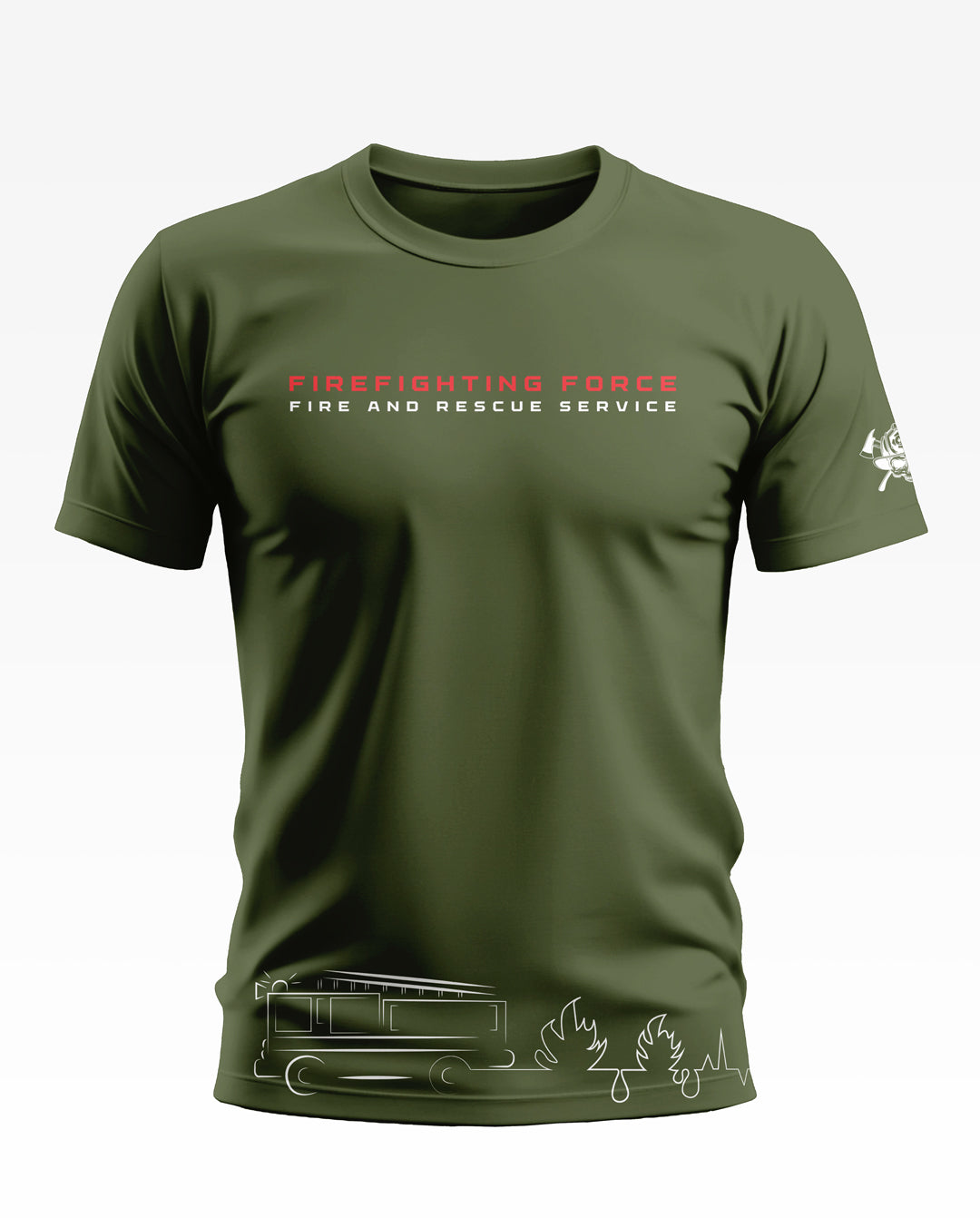 Firefighting Force Soft Cotton T-shirt