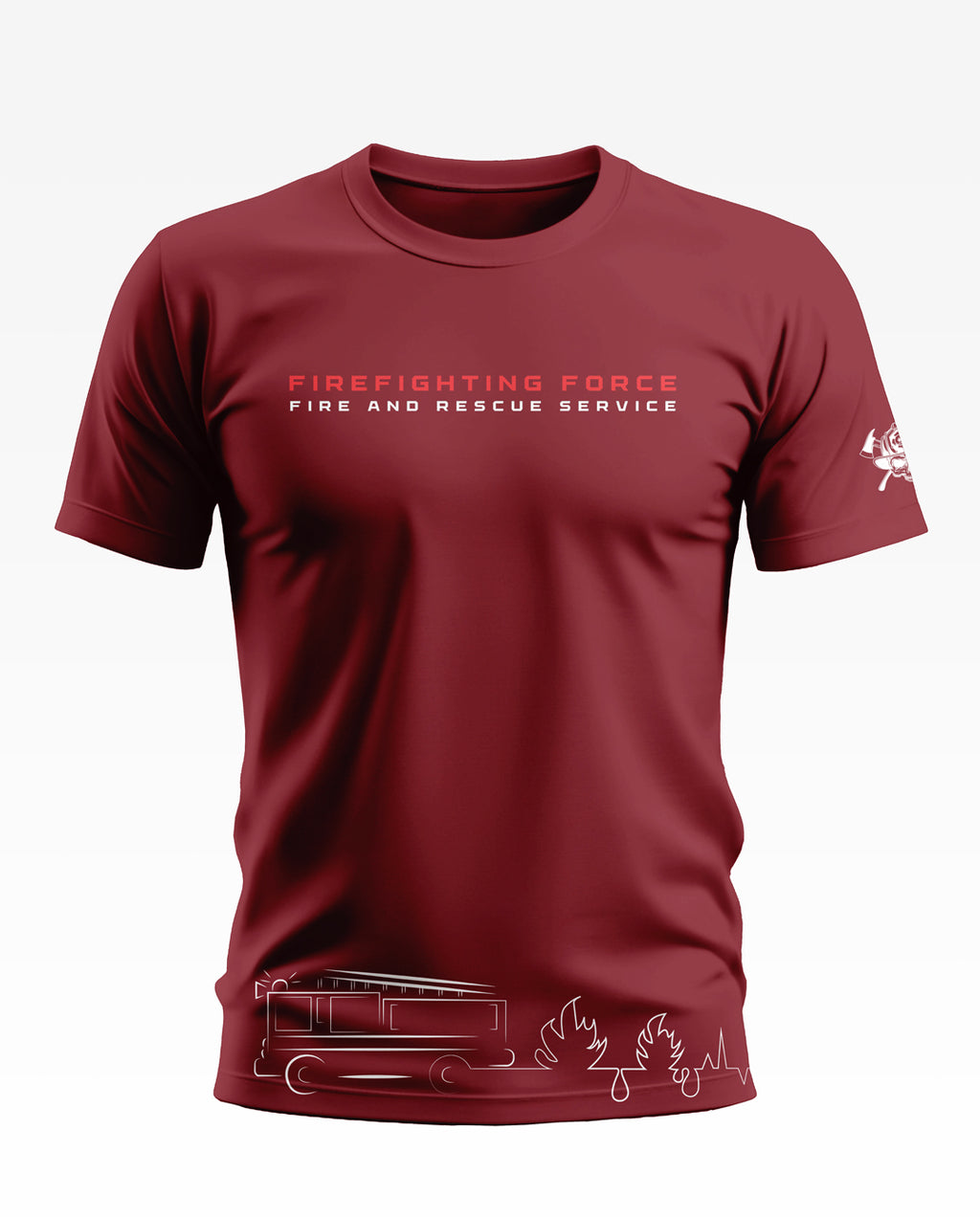 Firefighting Force Soft Cotton T-shirt