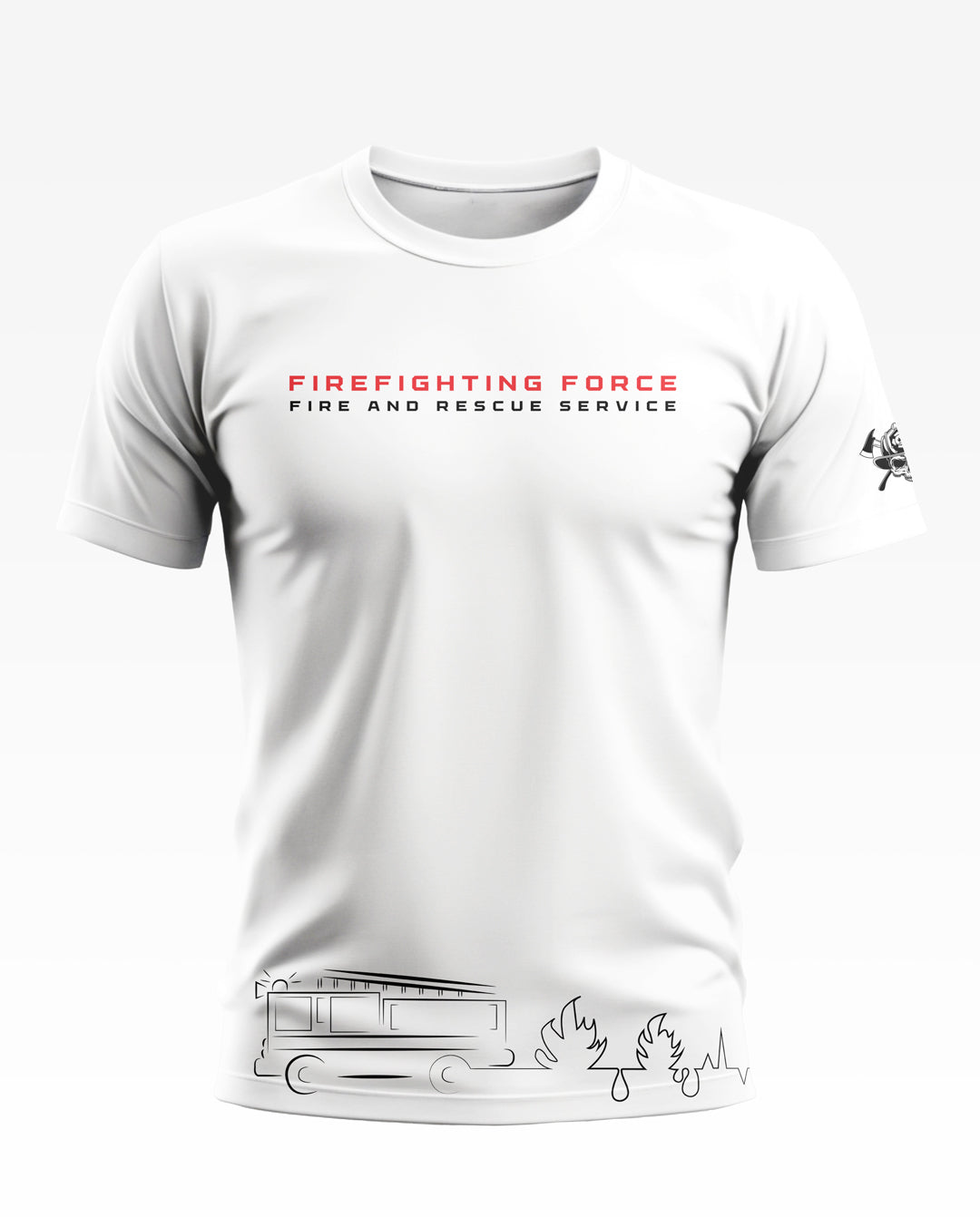 Firefighting Force Soft Cotton T-shirt