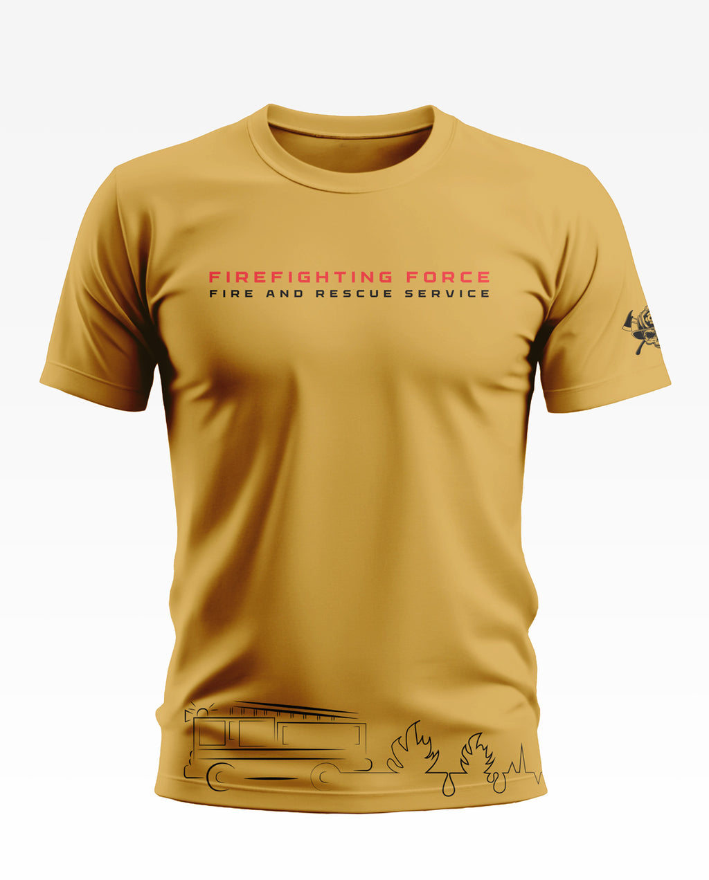 Firefighting Force Soft Cotton T-shirt