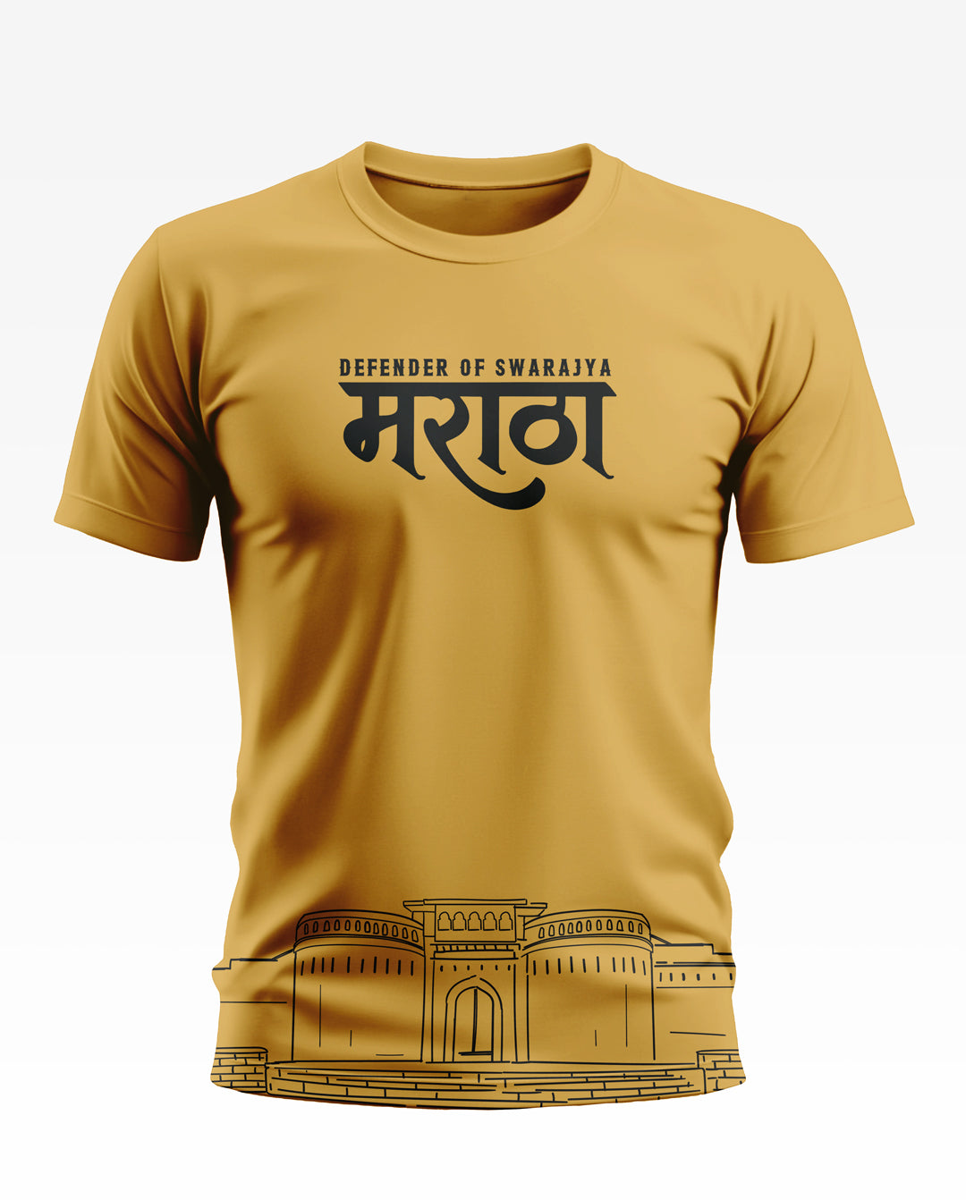 Maratha Defender Of Swarajya Soft Cotton T-shirt