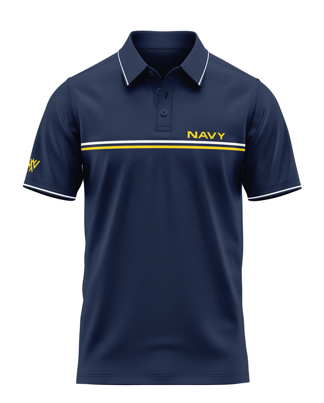 Navy Stripe Prime Polo T-Shirt