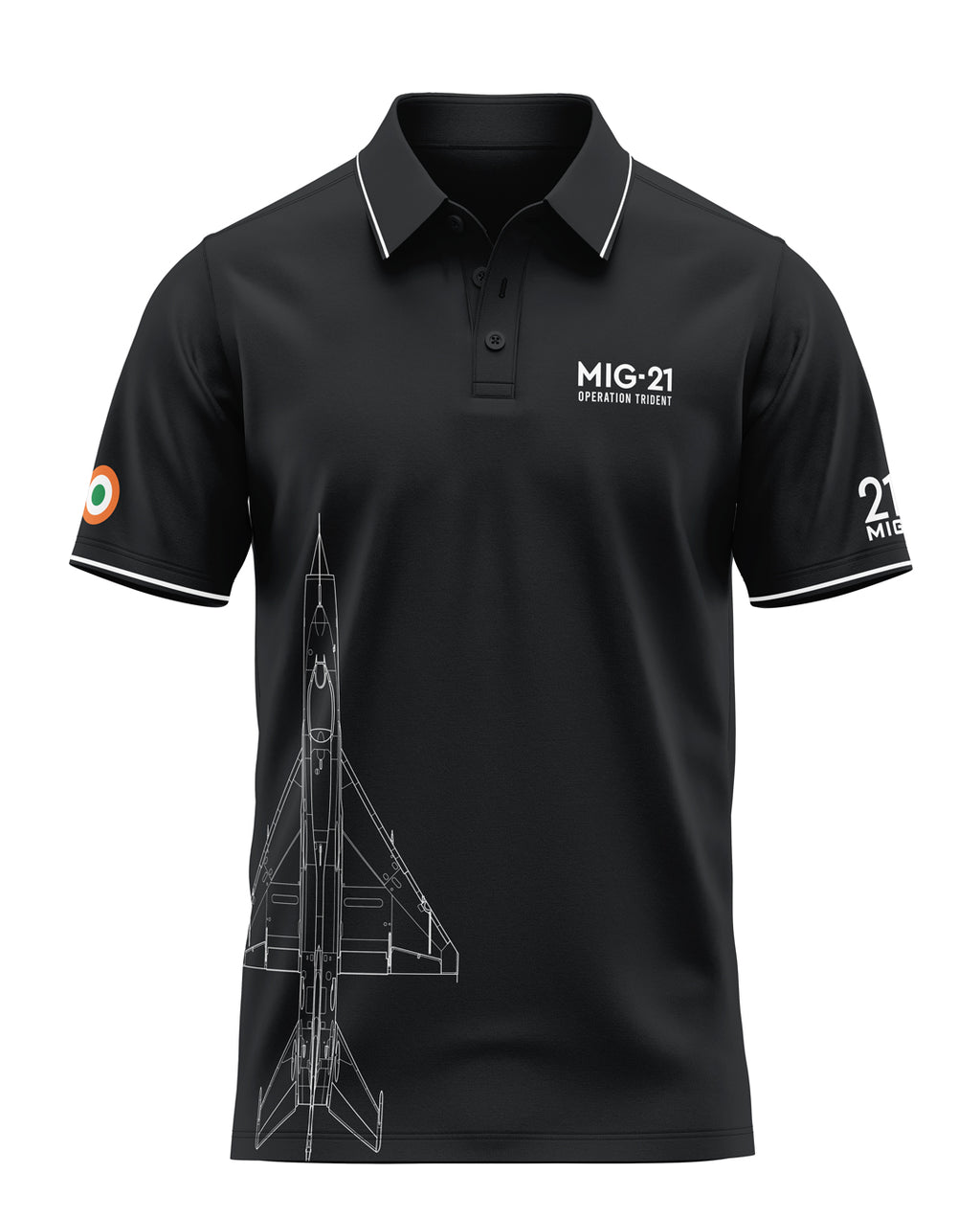 Op. Trident Mig-21 Prime Polo T-Shirt