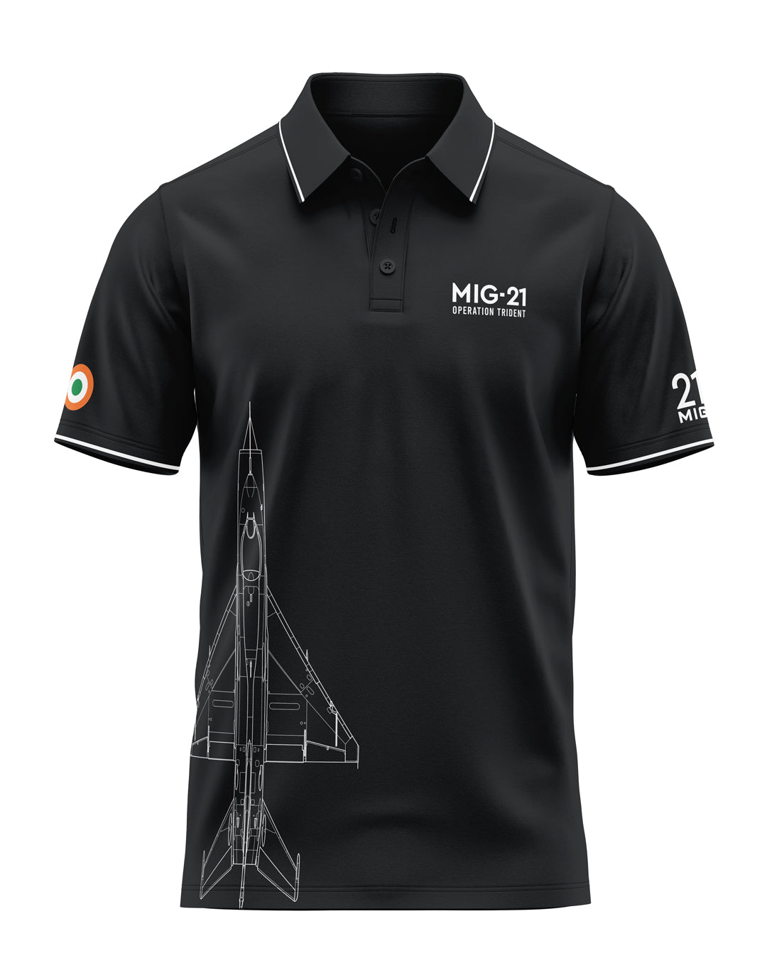 Op. Trident Mig-21 Prime Polo T-Shirt