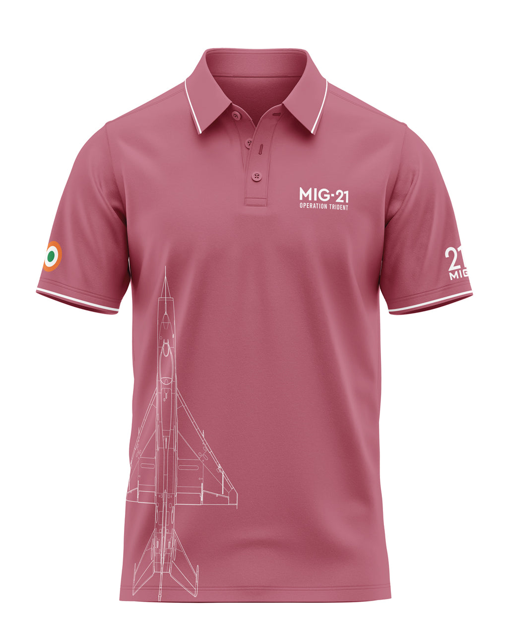 Op. Trident Mig-21 Prime Polo T-Shirt