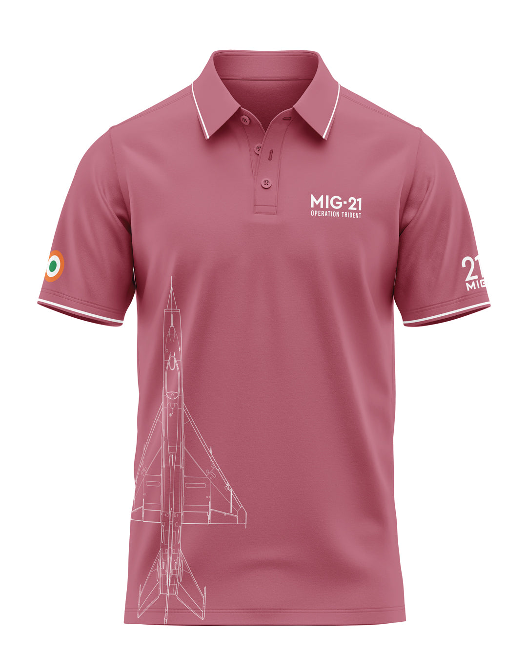 Op. Trident Mig-21 Prime Polo T-Shirt