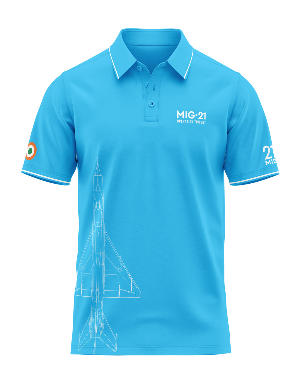Op. Trident Mig-21 Prime Polo T-Shirt