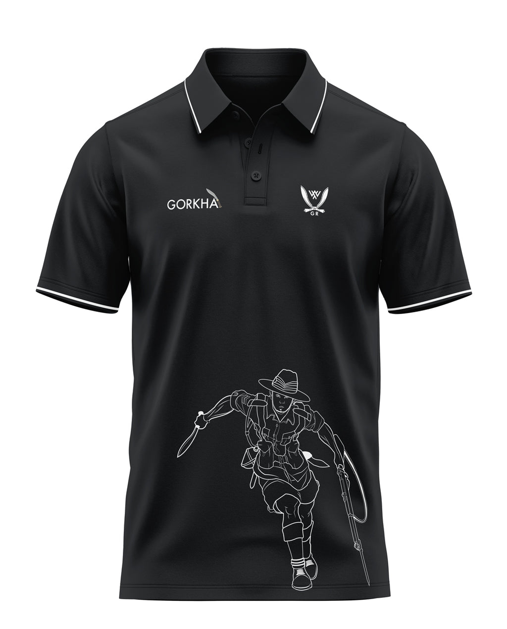 Gorkha Rifile Prime Polo T-Shirt