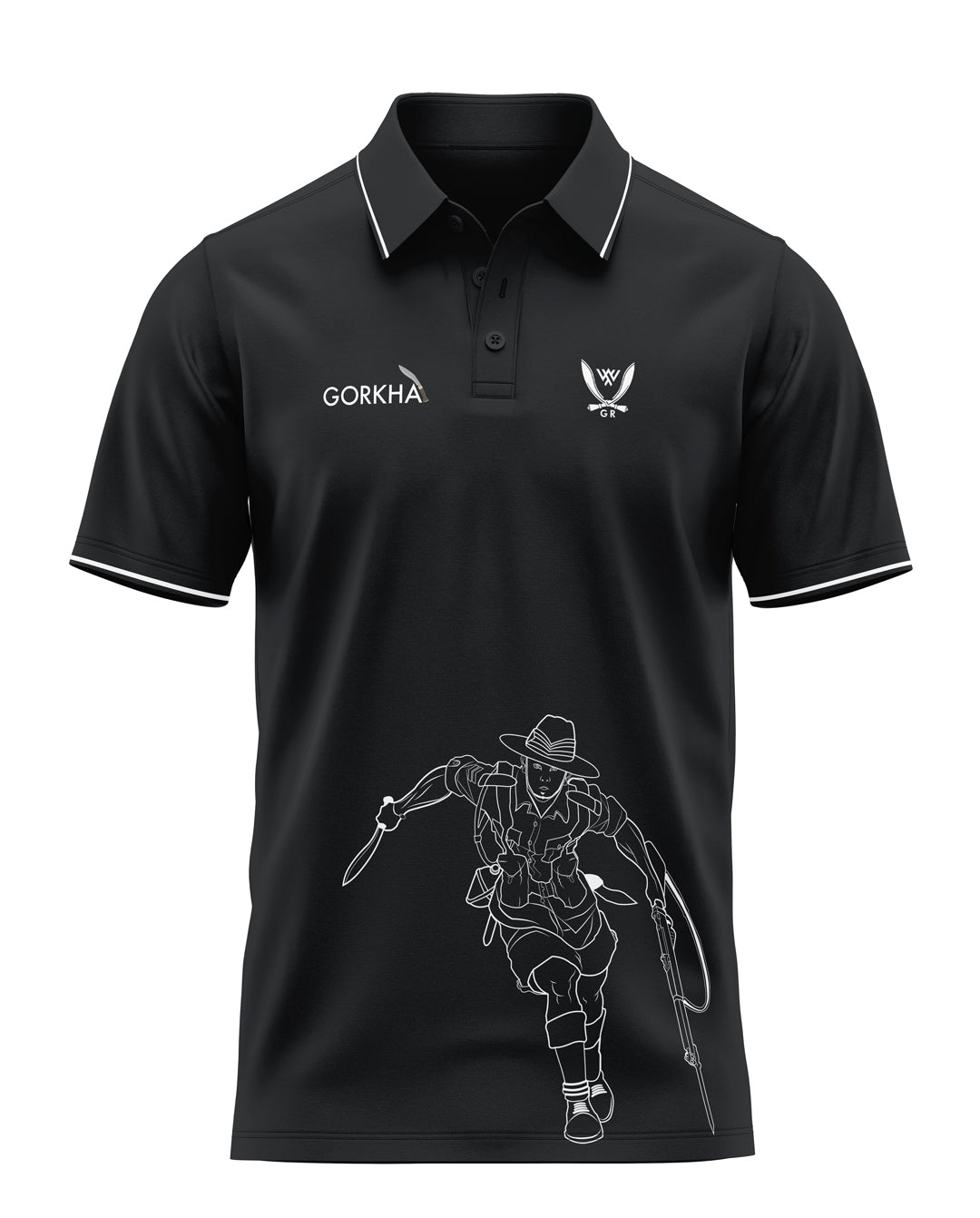 Gorkha Rifile Prime Polo T-Shirt