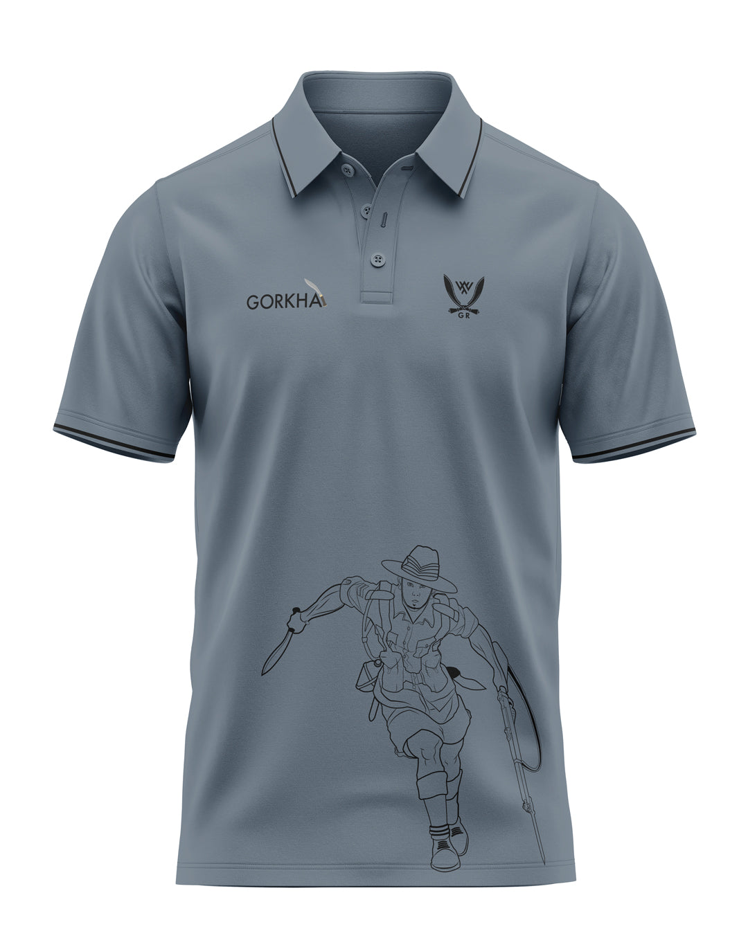 Gorkha Rifile Prime Polo T-Shirt
