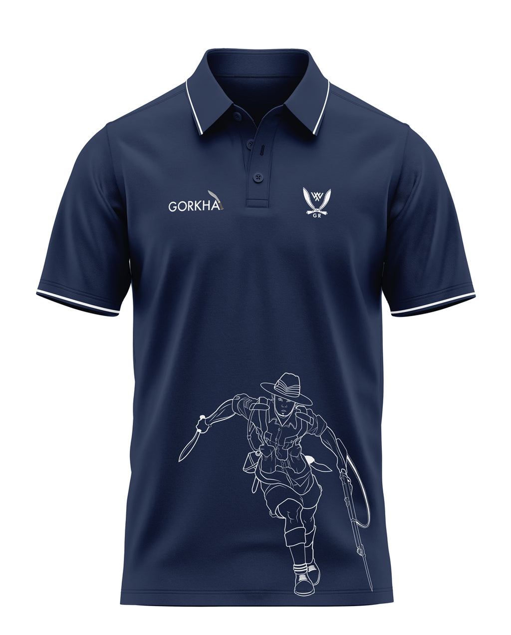 Gorkha Rifile Prime Polo T-Shirt