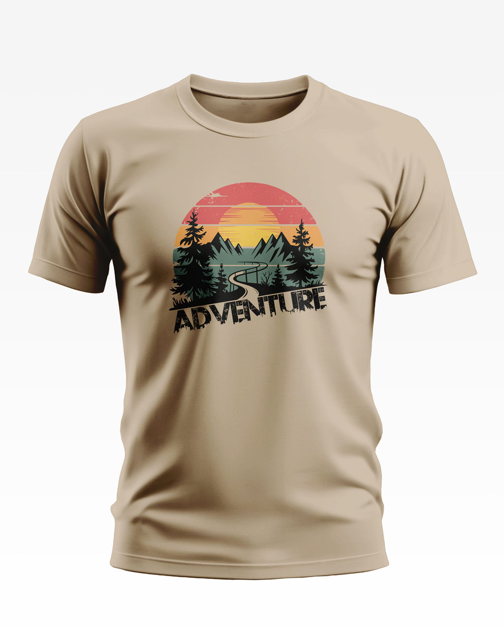 Vintage Retro Adventure Soft Cotton T-shirt