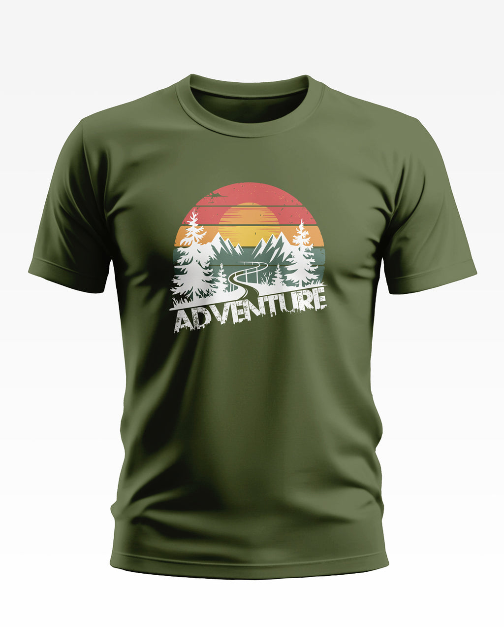 Vintage Retro Adventure Soft Cotton T-shirt