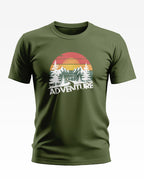 Vintage Retro Adventure Soft Cotton T-shirt