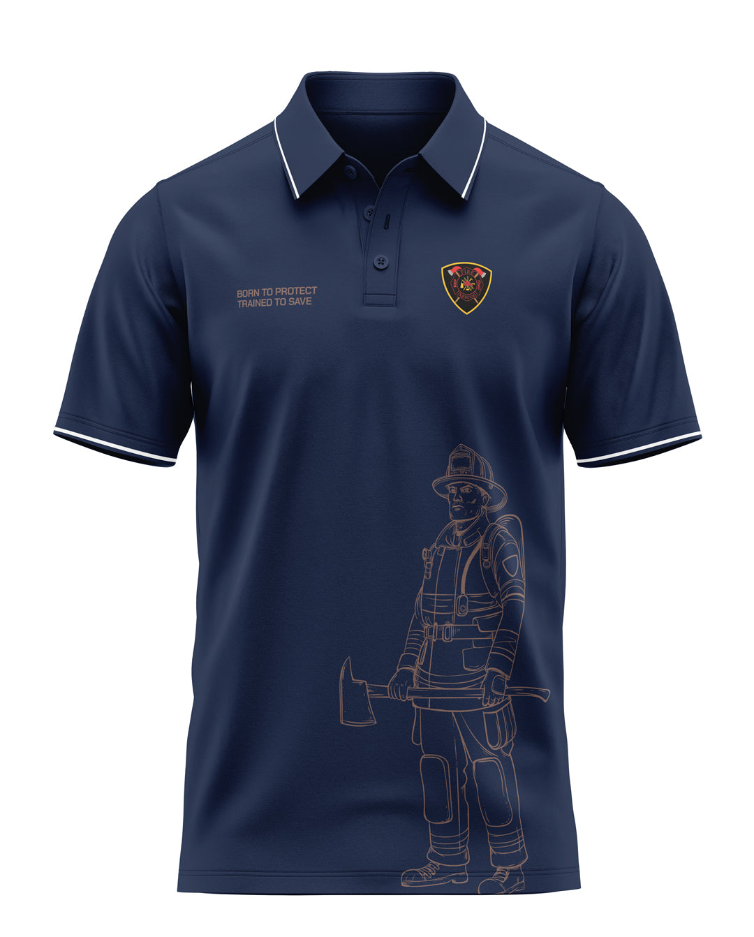 Fire Rescue Prime Polo T-Shirt