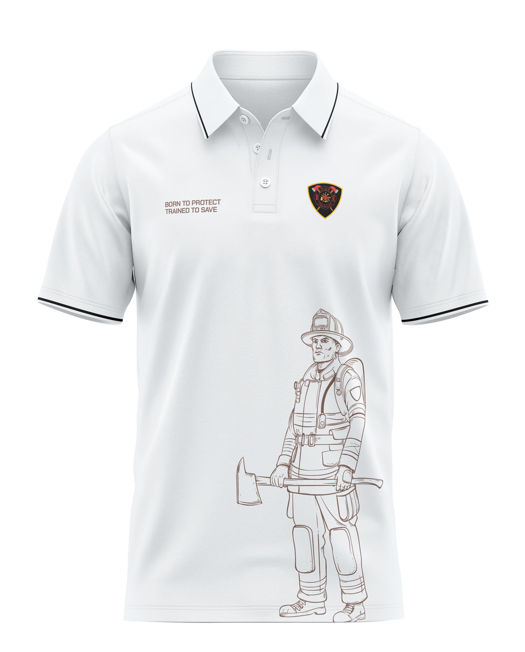 Fire Rescue Prime Polo T-Shirt