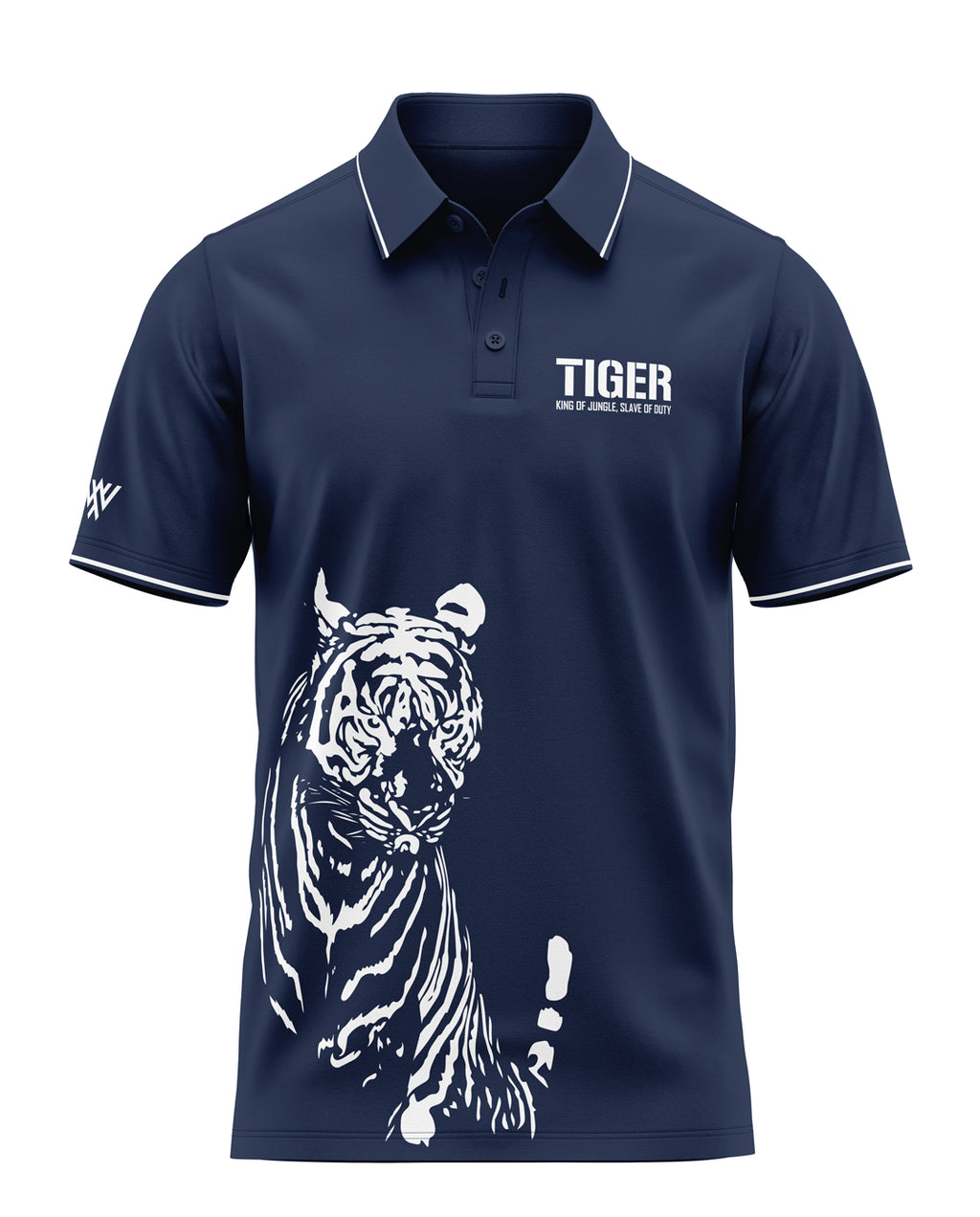 Tiger King Of Jungle Prime Polo T-Shirt