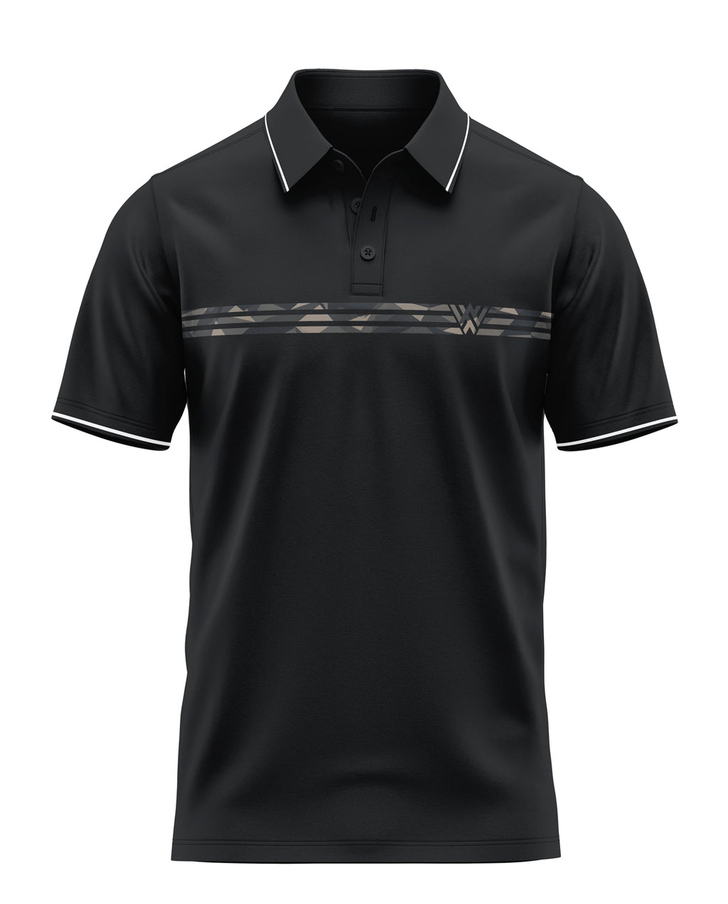 Army Pattern Stripe Prime Polo T-Shirt