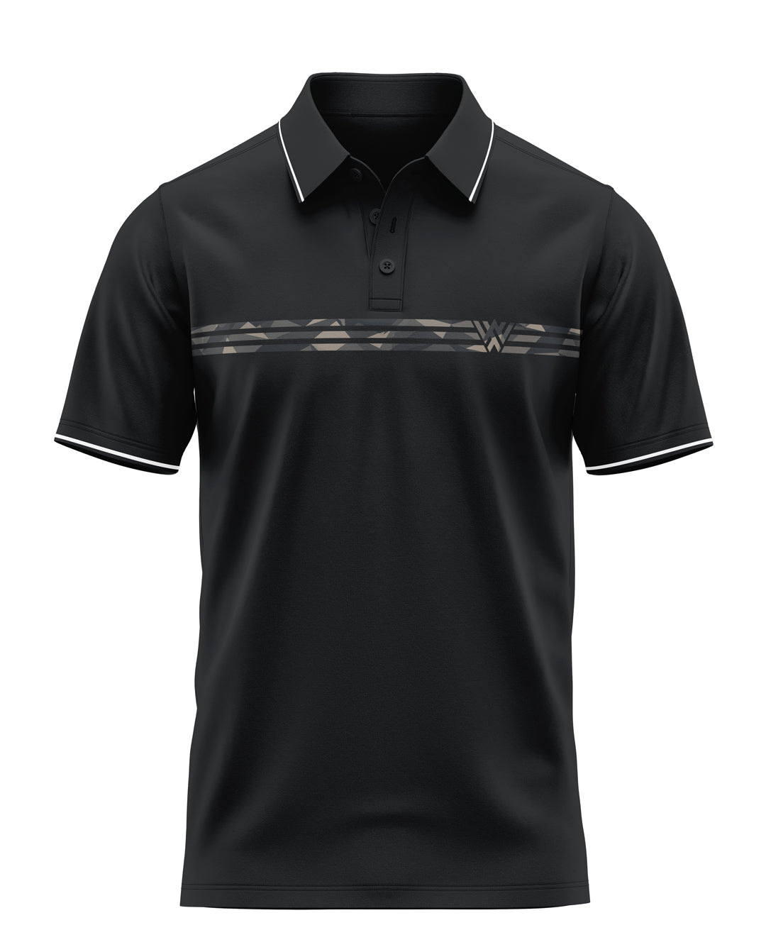 Army Pattern Stripe Prime Polo T-Shirt