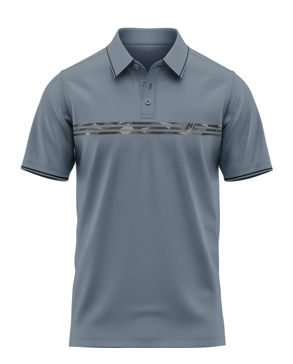 Army Pattern Stripe Prime Polo T-Shirt