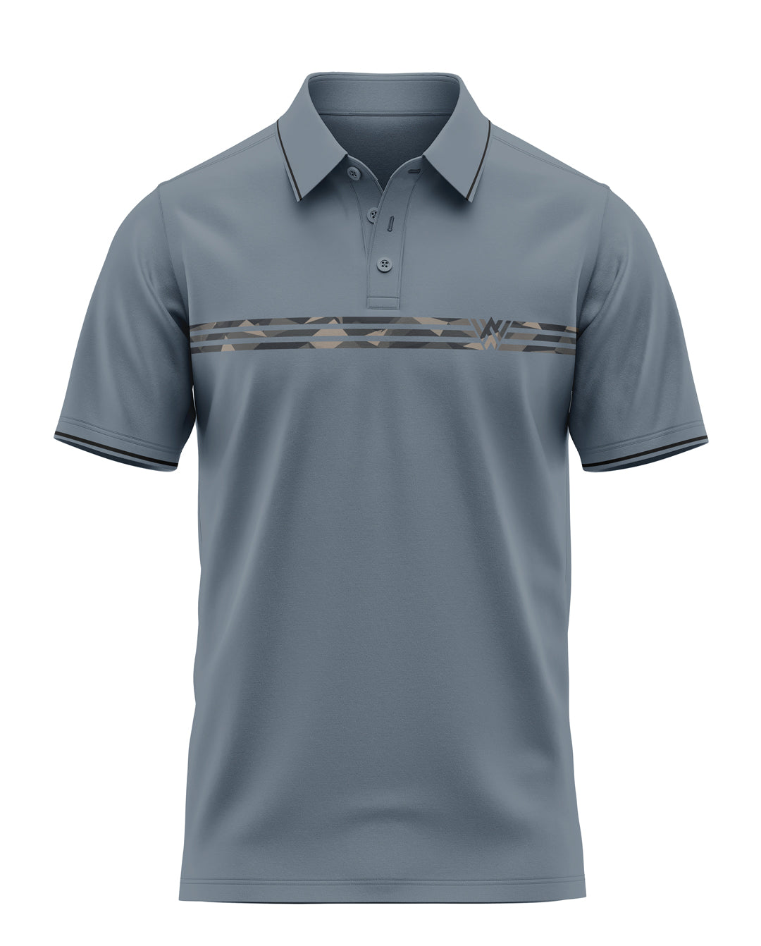 Army Pattern Stripe Prime Polo T-Shirt